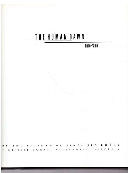 TimeFrame: The Human Dawn