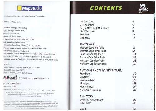 Top MTB Trails: Western, Eastern and Northern Cape --  Jacques Marais