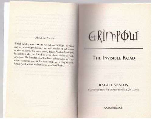 Grimpow: The Invisible Road -- Rafael Ábalos