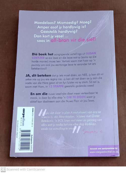 All bran vir die siel: 12 stappe vir `n geestelike detoks --  Susan Coetzer