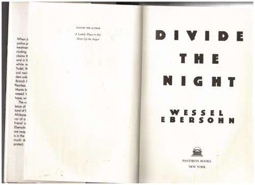 Divide the Night -- Wessel Ebersohn
