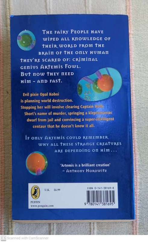 The Opal Deception (Artemis Fowl, Book 4)  --  Eoin Colfer
