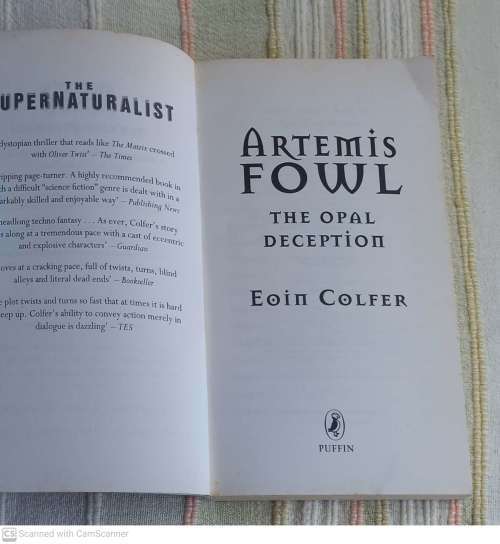 The Opal Deception (Artemis Fowl, Book 4)  --  Eoin Colfer