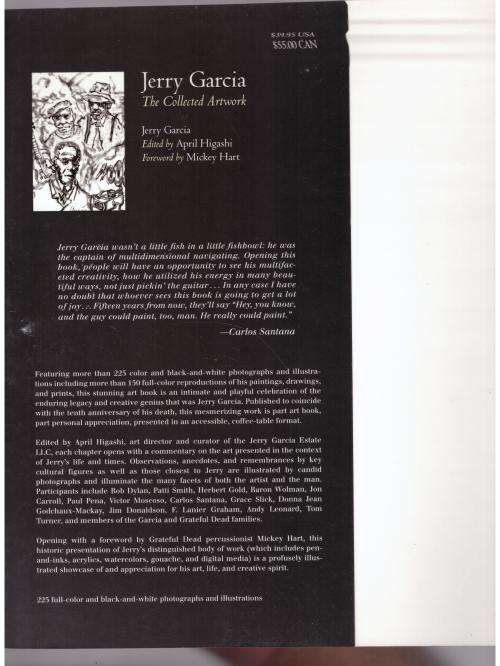 Jerry Garcia: The Collected Artwork  --  April Higashi [Editor]