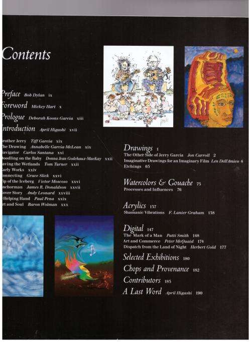 Jerry Garcia: The Collected Artwork  --  April Higashi [Editor]