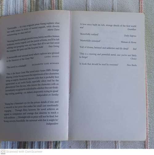 My Dear, I Wanted to Tell You: A Novel -- Louisa Young