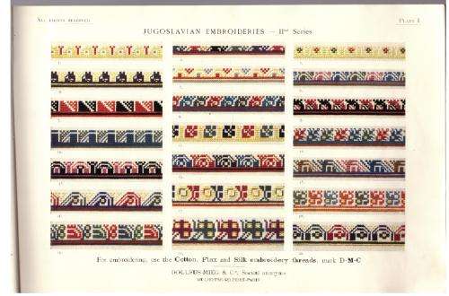 D. M. C. Library: Jugoslavian Embroideries, 2nd Series
