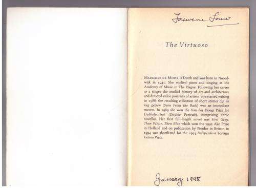 The Virtuoso  -- Margriet de Moor