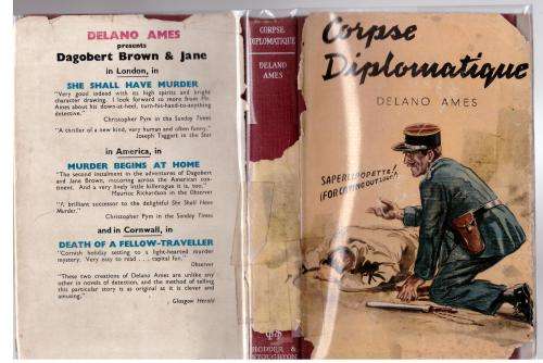 Corpse Diplomatique: A Jane and Dagobert Brown Mystery  -- Delano Ames