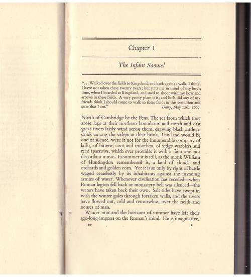 Samuel Pepys: The Man in the Making -- Arthur Bryant
