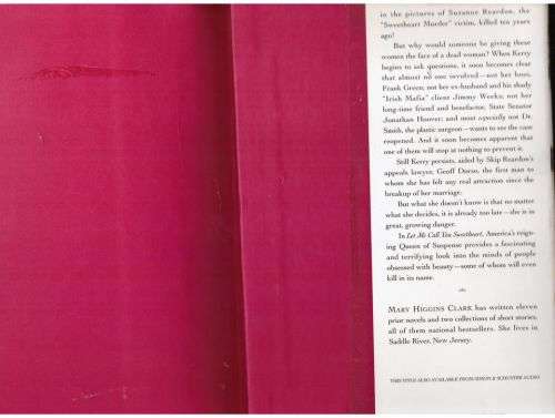 Let Me Call You Sweetheart   --  Mary Higgins Clark