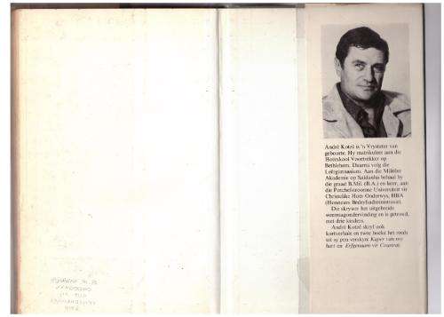 `n Nuwe Môre  --  André Kotzé