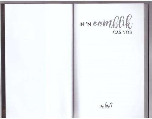 In `n Oomblik --  Cas Vos