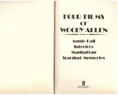 Four Films of Woody Allen