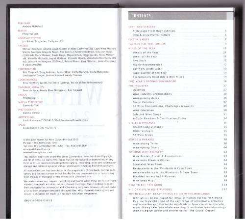 John Platter`s South African Wines, 2010