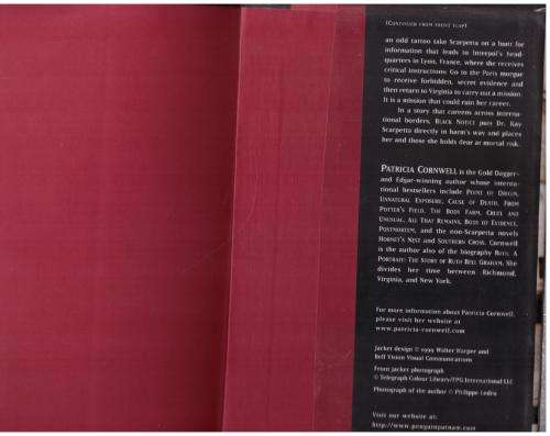 Black Notice   --  Patricia Cornwell