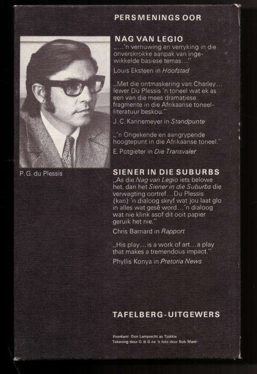 Siener in Die Suburbs: n Spel in Drie Bedrywe - P. G. Du Plessis