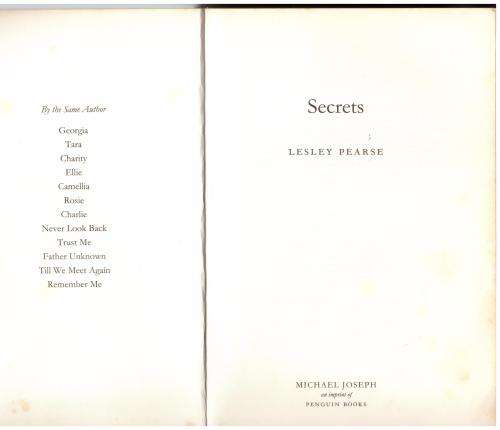 Secrets -- Lesley Pearse