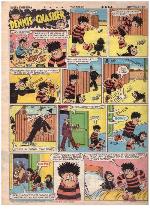 The Beano #2453 - July 22nd, 1989