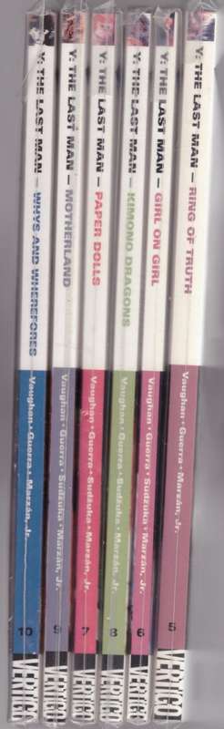 Y: The Last Man, Vols. 5 - 10 -- Brian K. Vaughan, Pia Guerra