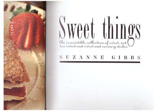Sweet Things -- Suzanne Gibbs