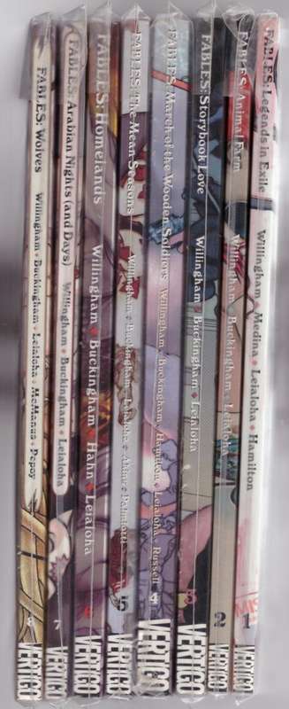 Fables Vol 1 - 8  --  Bill Willingham