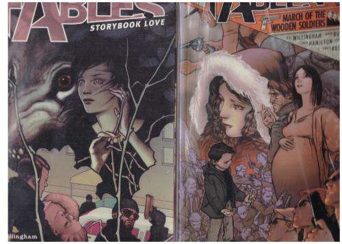 Fables Vol 1 - 8  --  Bill Willingham