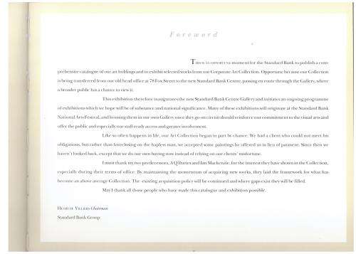 The Standard Bank Corporate Art Collection