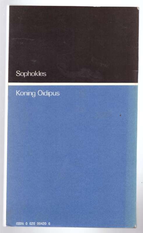 Koning Oidipus  --  Sophocles
