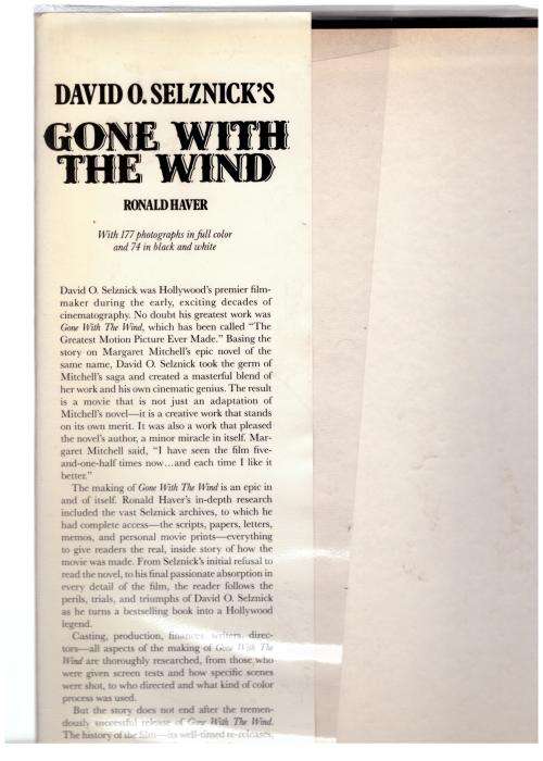 David O. Selznick`s Gone with the Wind  --  Ronald Haver