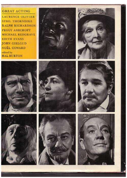 Great Acting  --  Hal Burton [Editor]