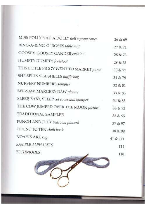 Nursery Needlepoint: 30 Delightful Needlework Projects  -- Fiona McTague