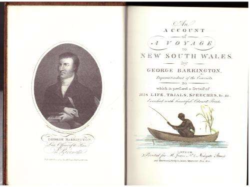 An Account of a Voyage to New South Wales -- George Barrington