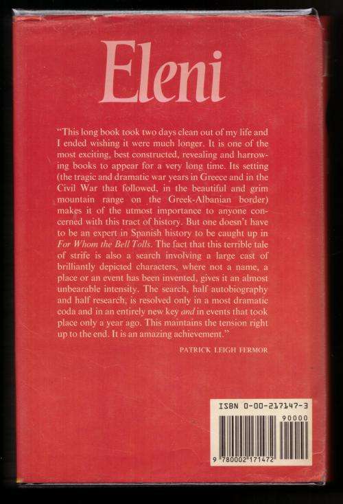 Eleni  -- Nicholas Gage