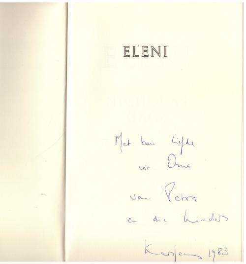 Eleni  -- Nicholas Gage