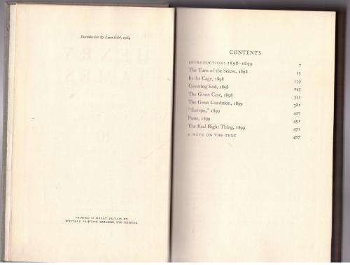 The Complete Tales of Henry James, Vol 10 (1898 - 1899)