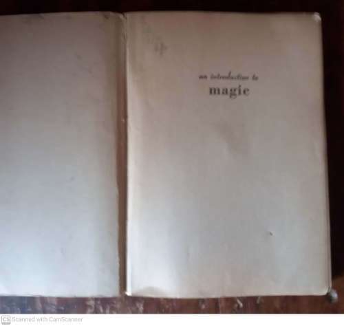 An Introduction to Magic -- George Sherman Ripley