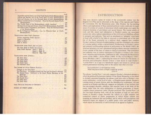 The Works of John Dryden