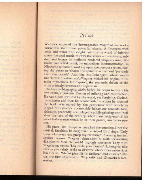 Richard Wagner: The Man, His Mind, and His Music -- Robert W. Gutman
