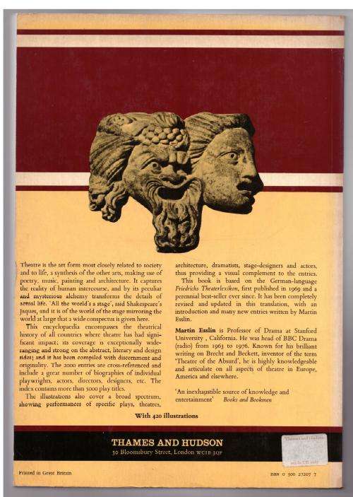 Illustrated Encyclopaedia of World Theatre