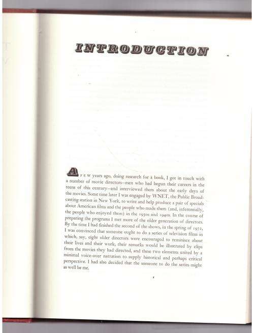 The Men who Made the Movies -- Richard Schickel