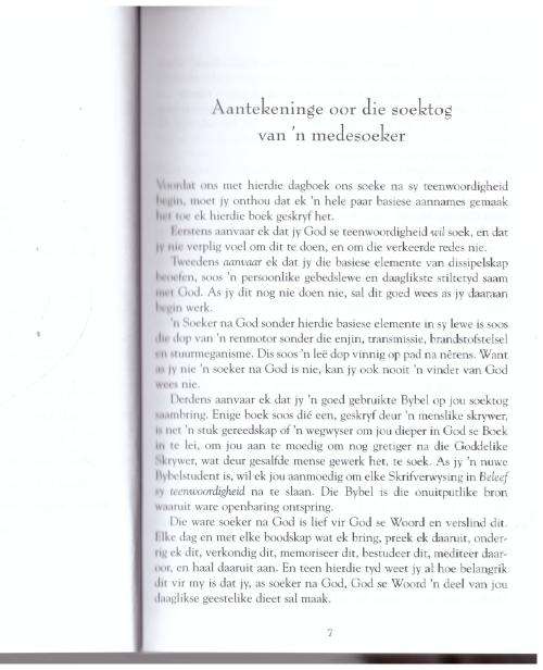 Beleef Sy teenwoordigheid: `n dagboek vir soekers na God -- Tommy Tenney