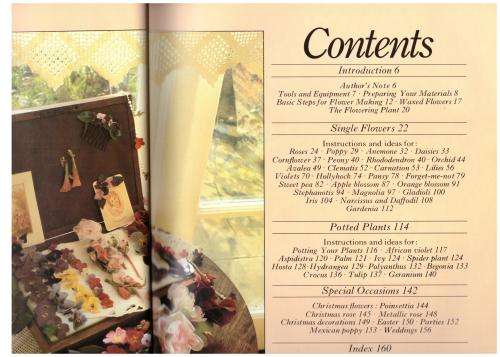 The Flower Workshop: Ideas and Instructions for Handmade Flowers and Plants -- Vera Jeffery