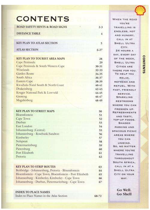 Shell Road Atlas of Southern Africa