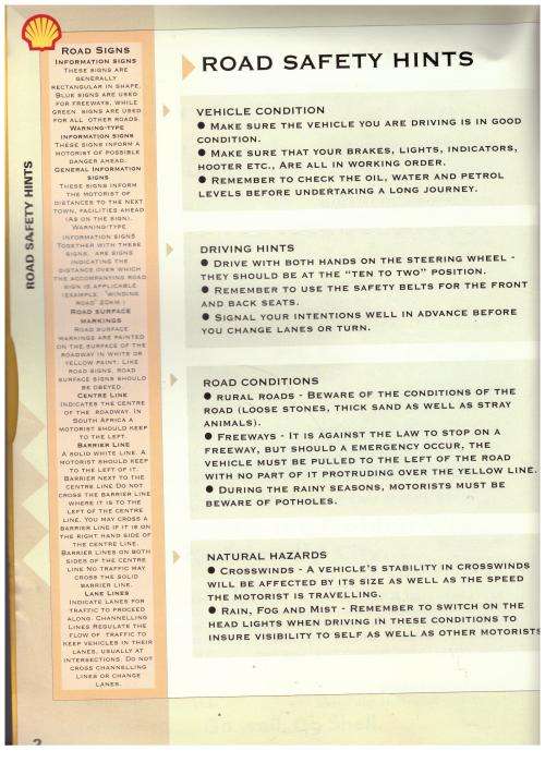 Shell Road Atlas of Southern Africa