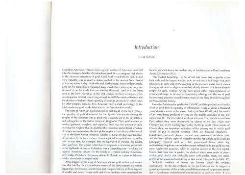 The Art of Precolumbian Gold: The Jan Mitchell Collection -- Julie Jones [Editor]