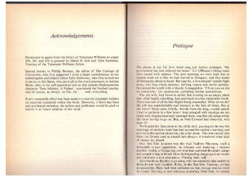 Travelling player: An autobiography -- Michael York *SIGNED*