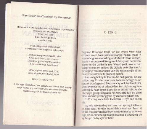 Eugenie se Timmerman -- Magdaleen Walters