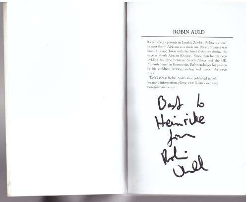 Tight Lines -- Robin Auld *SIGNED*