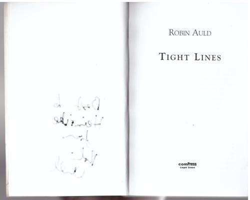 Tight Lines -- Robin Auld *SIGNED*
